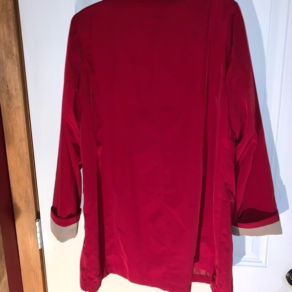 Fleet Street Vintage Red Jacket Large - Picture 9 of 10